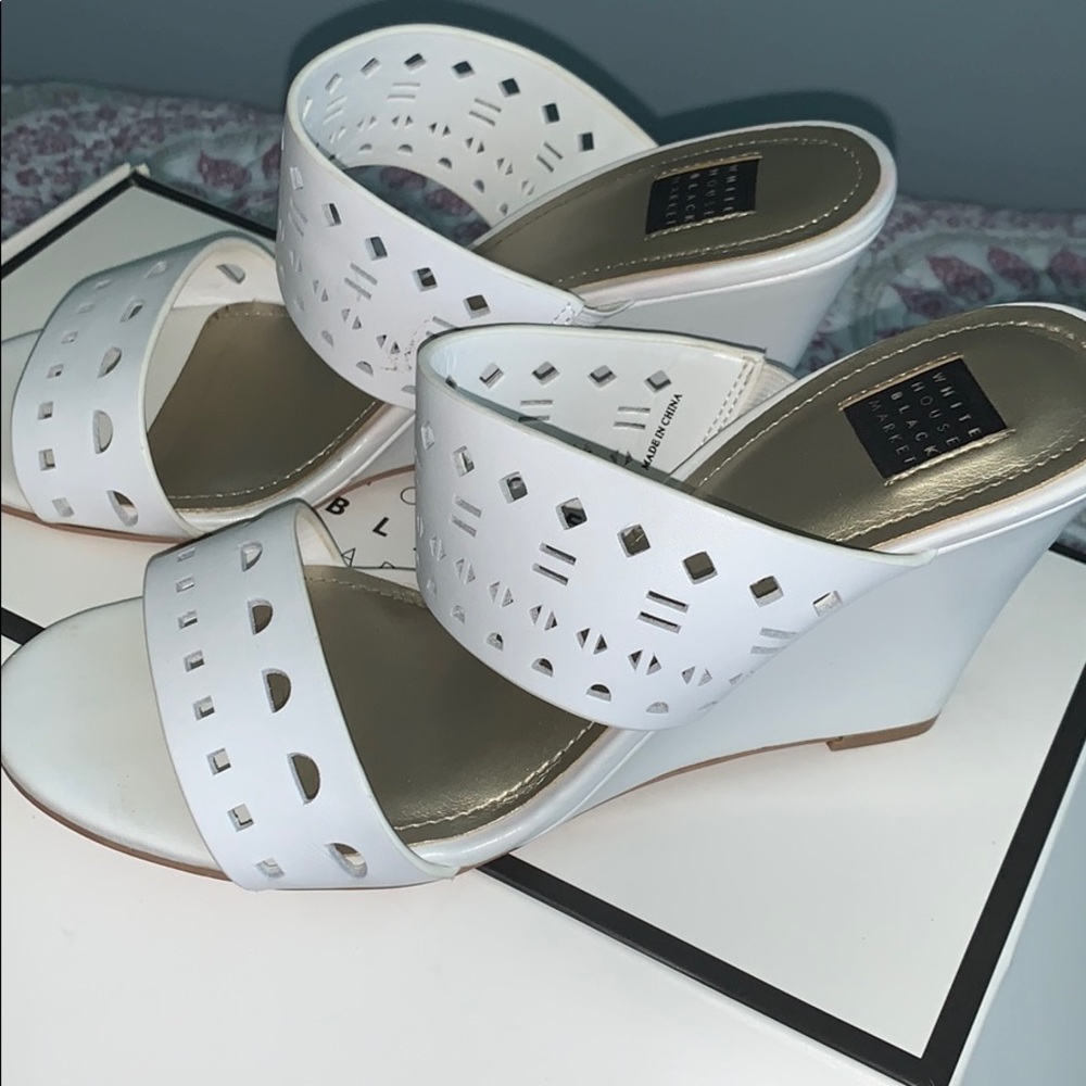 White wedges